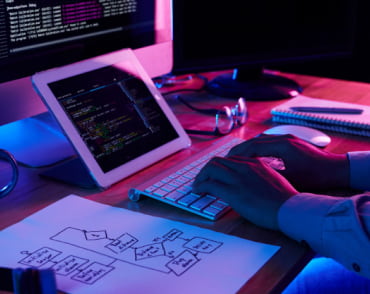 Typing on bluetooth keyboard